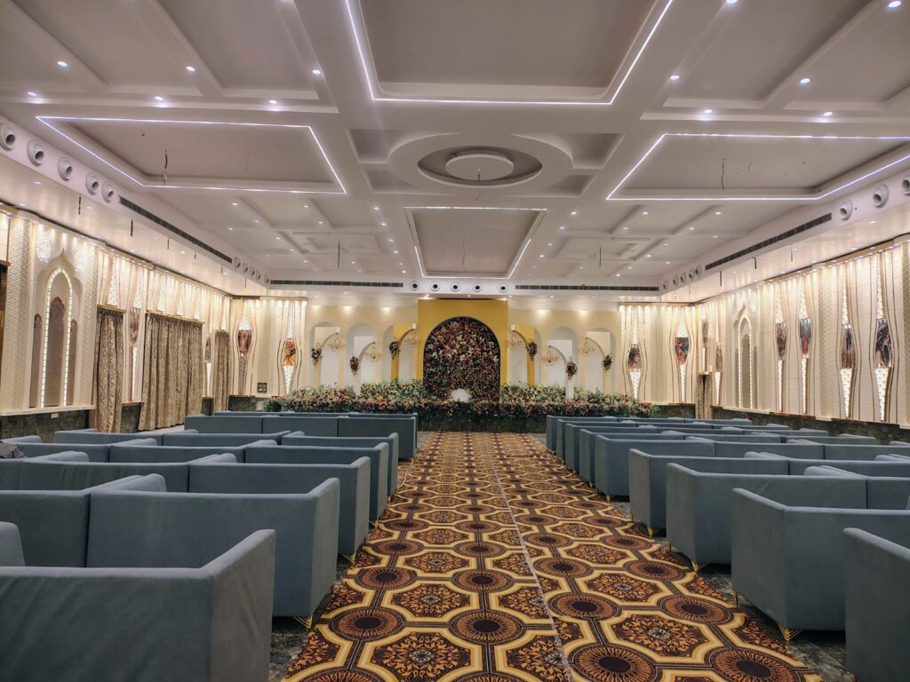 Hall Inside for reception