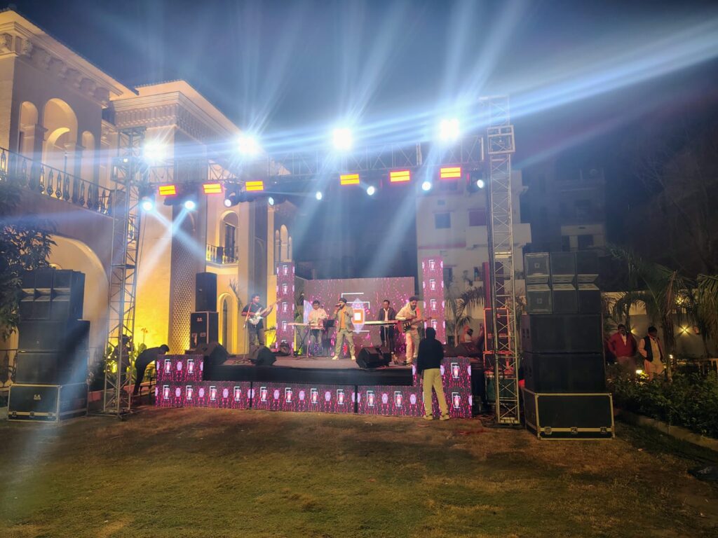 Sangeet night at Riyank Farms