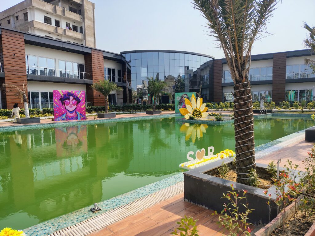 Pool side Resort at Patna