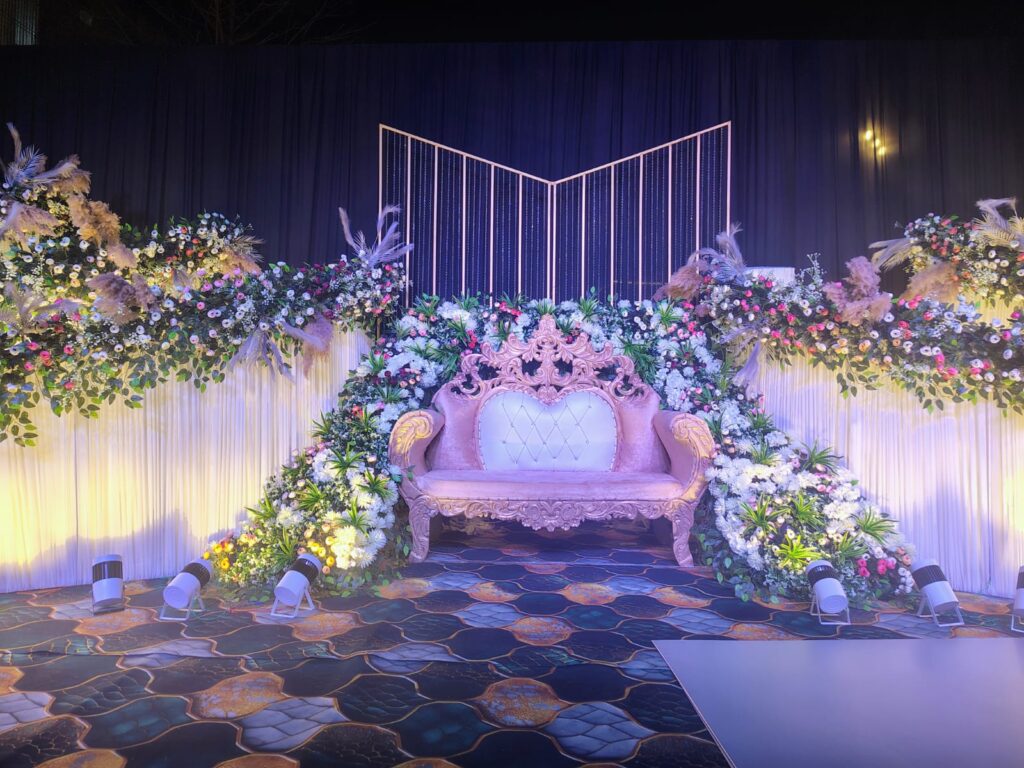 Stage at Riyank Farms