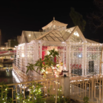 Glass House on water at Riyank Farms Patna