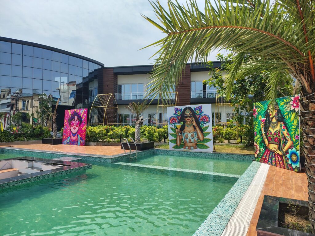 Pool Side Decor